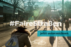 Kampagne #FaireStraßen