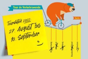 Tour de Verkehrswende 2022: Save the date!