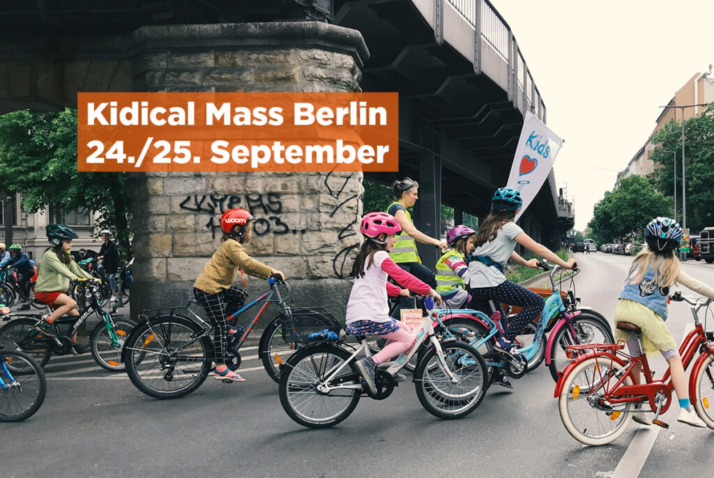 Kidical Mass Berlin am 24./25. September 2022