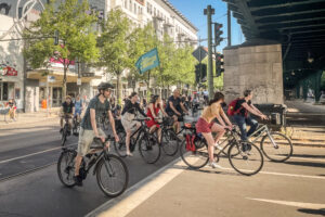 Fahrraddemonstration am 26. Juni in der Schönhauser Allee